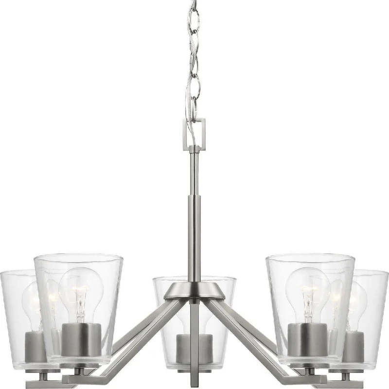 Chandeliers with Murano Glass for a High - End Artistic TouchChandeliers with Murano Glass for a High - End Artistic TouchVertex 5-Light Chandelier