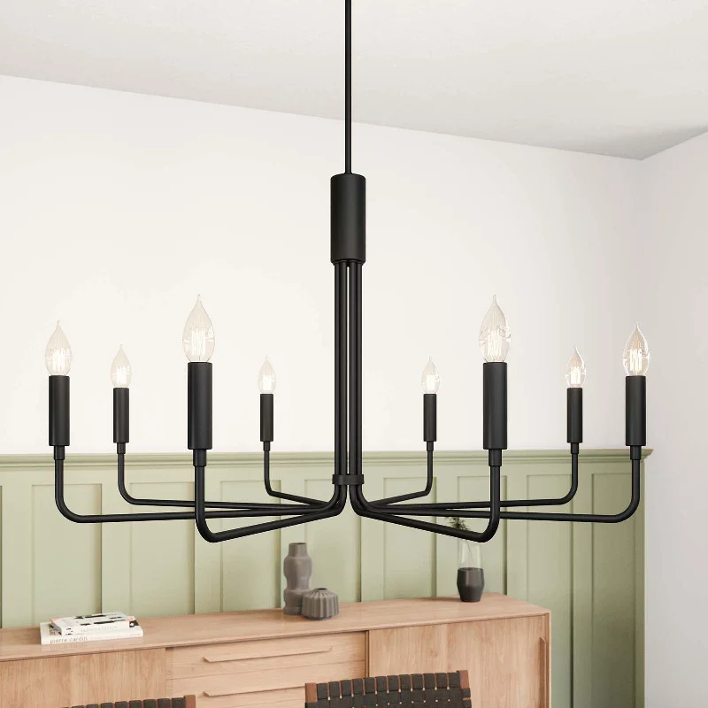 Chandeliers with Venetian Glass for a Luxurious LookChandeliers with Venetian Glass for a Luxurious LookRekindle 8-Light Chandelier By Modway - EEI-5636 Chandeliers with Venetian Glass for a Luxurious LookChandeliers with Venetian Glass for a Luxurious LookRekindle 8-Light Chandelier By Modway - EEI-5636