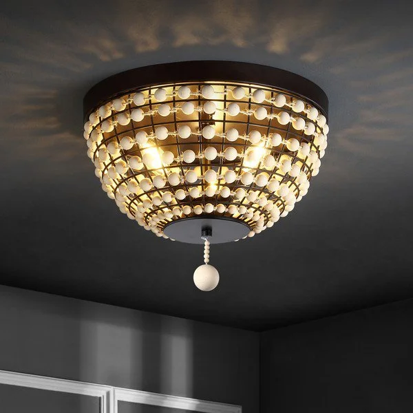 Mini Chandeliers for Adding Charm to Small SpacesMini Chandeliers for Adding Charm to Small SpacesSafavieh Bolson Chandelier - Natural Wood