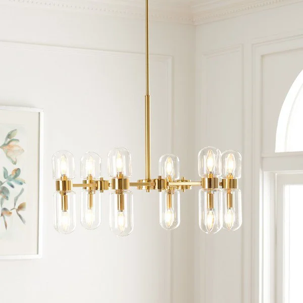 Mid - Century Modern Chandeliers for Vintage AppealMid - Century Modern Chandeliers for Vintage AppealSafavieh Darragh Chandelier - Gold