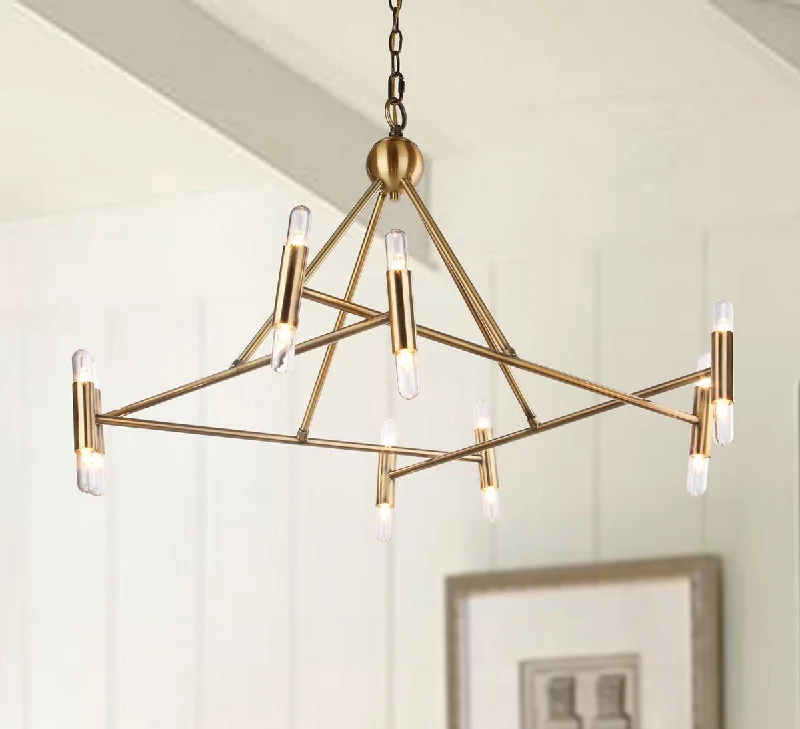 LED Chandeliers for Energy - Efficient LightingLED Chandeliers for Energy - Efficient LightingSafavieh Hegarty Chandelier - Gold