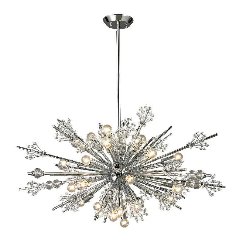 Art Deco Chandeliers for a Retro - Glam LookArt Deco Chandeliers for a Retro - Glam LookStarburst 24-Light Chandelier in Polished Chrome ELK Lighting Art Deco Chandeliers for a Retro - Glam LookArt Deco Chandeliers for a Retro - Glam LookStarburst 24-Light Chandelier in Polished Chrome ELK Lighting