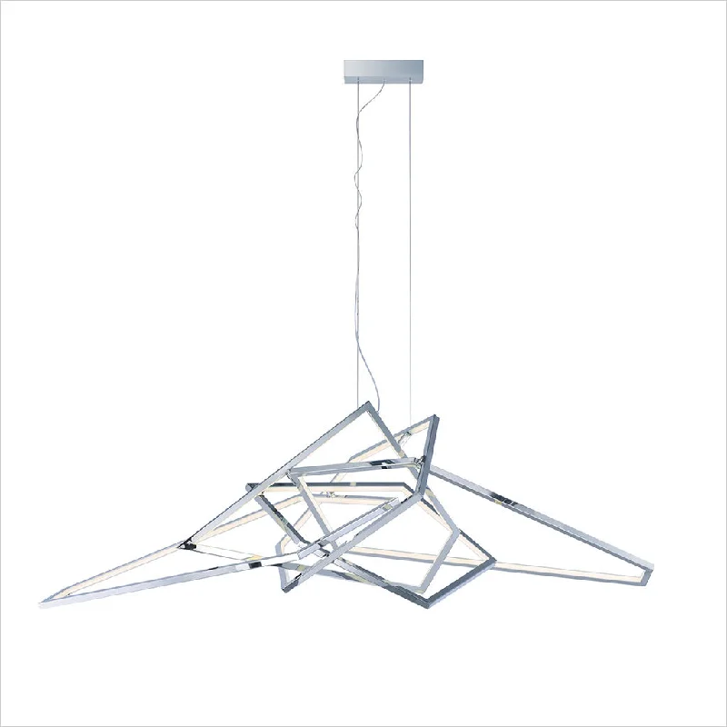 Chandeliers with Colored Glass for a Splash of ColorChandeliers with Colored Glass for a Splash of ColorTrapezoid LED Pendant - Chrome Chandeliers with Colored Glass for a Splash of ColorChandeliers with Colored Glass for a Splash of ColorTrapezoid LED Pendant - Chrome