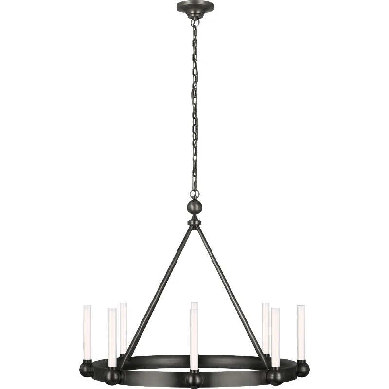 Oversized Chandeliers as a Statement Piece in Living RoomsOversized Chandeliers as a Statement Piece in Living RoomsJeffery Medium Ring Chandelier