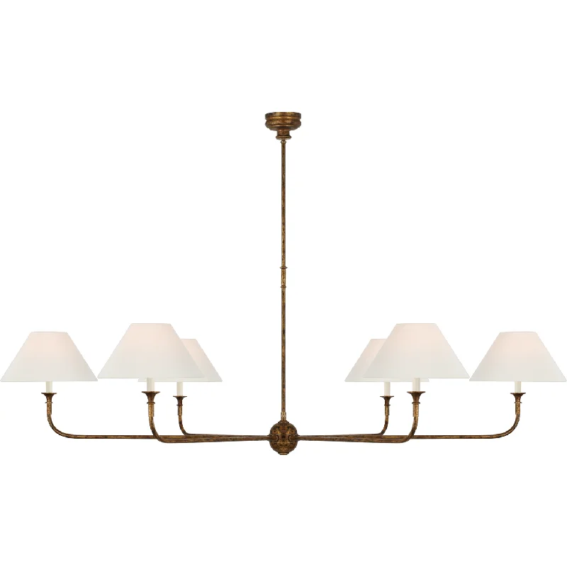 Chandeliers with Colored Glass for a Splash of ColorChandeliers with Colored Glass for a Splash of ColorPiaf Oversized Chandelier
