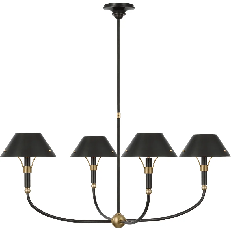 Industrial Iron Chandeliers for Loft - Inspired SpacesIndustrial Iron Chandeliers for Loft - Inspired SpacesTurlington Arched Chandelier