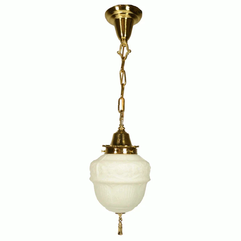 Mediterranean - Style Ceiling Lights with Terra - Cotta and Ceramic DetailsMediterranean - Style Ceiling Lights with Terra - Cotta and Ceramic Details27 3/4 Inch Colonial Revival Style Chain Pendant (Polished Brass Finish) Mediterranean - Style Ceiling Lights with Terra - Cotta and Ceramic DetailsMediterranean - Style Ceiling Lights with Terra - Cotta and Ceramic Details27 3/4 Inch Colonial Revival Style Chain Pendant (Polished Brass Finish)