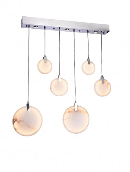 Chinese - Style Ceiling Lights with Red Lantern - Inspired DesignsChinese - Style Ceiling Lights with Red Lantern - Inspired DesignsBethel International BU06C43CH Pendant Light - Chrome