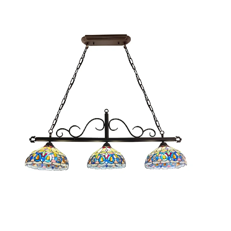 Art Deco Ceiling Lights with Geometric Patterns and Metallic FinishesArt Deco Ceiling Lights with Geometric Patterns and Metallic FinishesChloe Lighting Ch3t353bv45-Il3 Serenity Victorian Tiffany-Style Dark Bronze 3 Light Island Pendant 45" Wide Art Deco Ceiling Lights with Geometric Patterns and Metallic FinishesArt Deco Ceiling Lights with Geometric Patterns and Metallic FinishesChloe Lighting Ch3t353bv45-Il3 Serenity Victorian Tiffany-Style Dark Bronze 3 Light Island Pendant 45" Wide