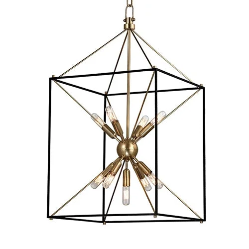 Mediterranean - Style Ceiling Lights with Terra - Cotta and Ceramic DetailsMediterranean - Style Ceiling Lights with Terra - Cotta and Ceramic DetailsHudson Valley 8916 Glendale 9-lt Pendant