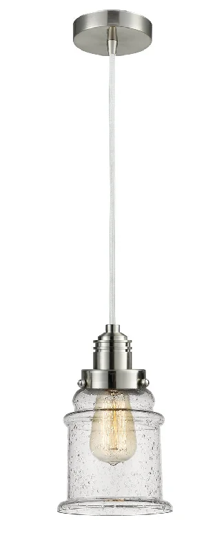 Industrial Style Ceiling Lights with Exposed Bulbs and Metal CagesIndustrial Style Ceiling Lights with Exposed Bulbs and Metal CagesOne Light Mini Pendant