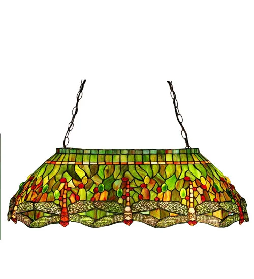 Modern Minimalist Ceiling Lights for Contemporary InteriorsModern Minimalist Ceiling Lights for Contemporary InteriorsMeyda Lighting 26547 32"L Tiffany Hanginghead Dragonfly Oblong Pendant
