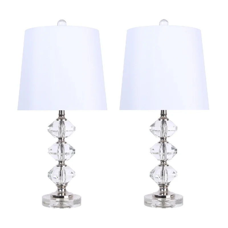 Polished Nickel / White