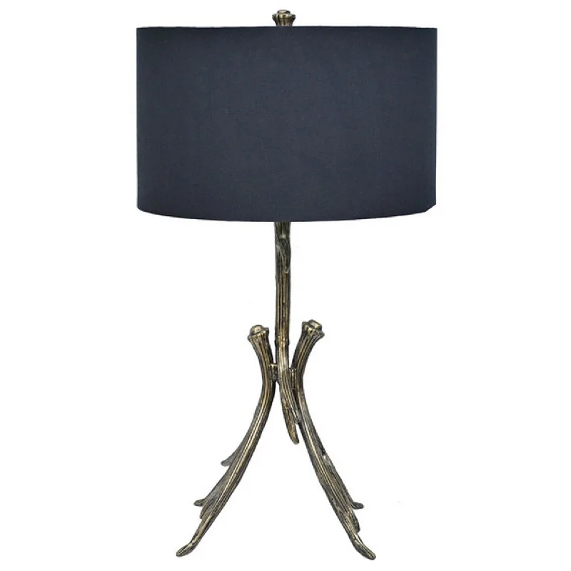 crystal table lamps with dazzling prisms for a glamorous effectcrystal table lamps with dazzling prisms for a glamorous effect31 Inch Modern Table Lamp, Black Drum Shade, Unique Gilt Base Bronze Metal
