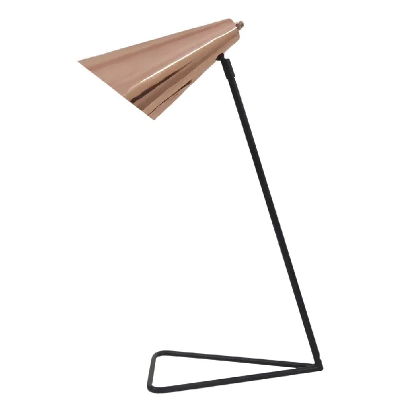 metal table lamps with a matte black finish for a sleek appearancemetal table lamps with a matte black finish for a sleek appearanceAurelle Home Contemporary Brass Table Lamp