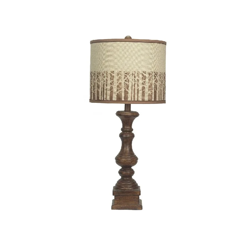 rustic farmhouse table lamps for cozy kitchensrustic farmhouse table lamps for cozy kitchensBrown Traditional Table Lamp with Birch Trees Stenciled Shade rustic farmhouse table lamps for cozy kitchensrustic farmhouse table lamps for cozy kitchensBrown Traditional Table Lamp with Birch Trees Stenciled Shade