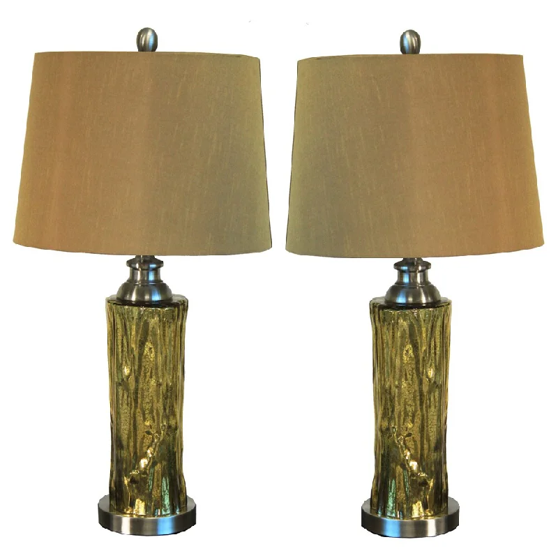 asian inspired table lamps with bamboo accents for a zen atmosphereasian inspired table lamps with bamboo accents for a zen atmosphereCasa Cortes Salina 27-inch Mercury Glass Table Lamp (Set of 2) - Gold