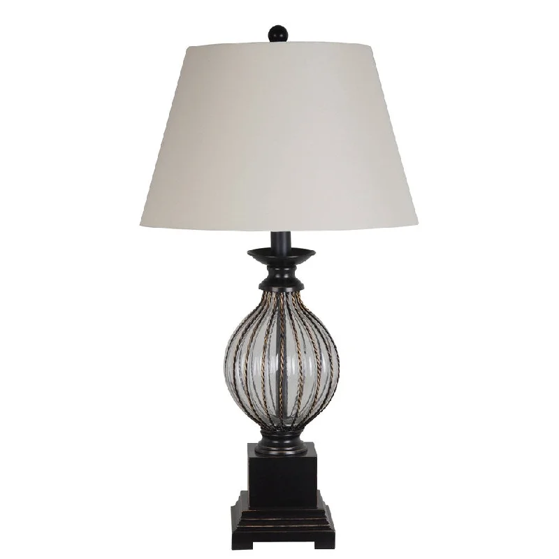 art deco table lamps with geometric shapes for a retro touchart deco table lamps with geometric shapes for a retro touchCatalina Led Metal and Clear Glass Table Lamp with Dark Brown Finish and Linen Shade