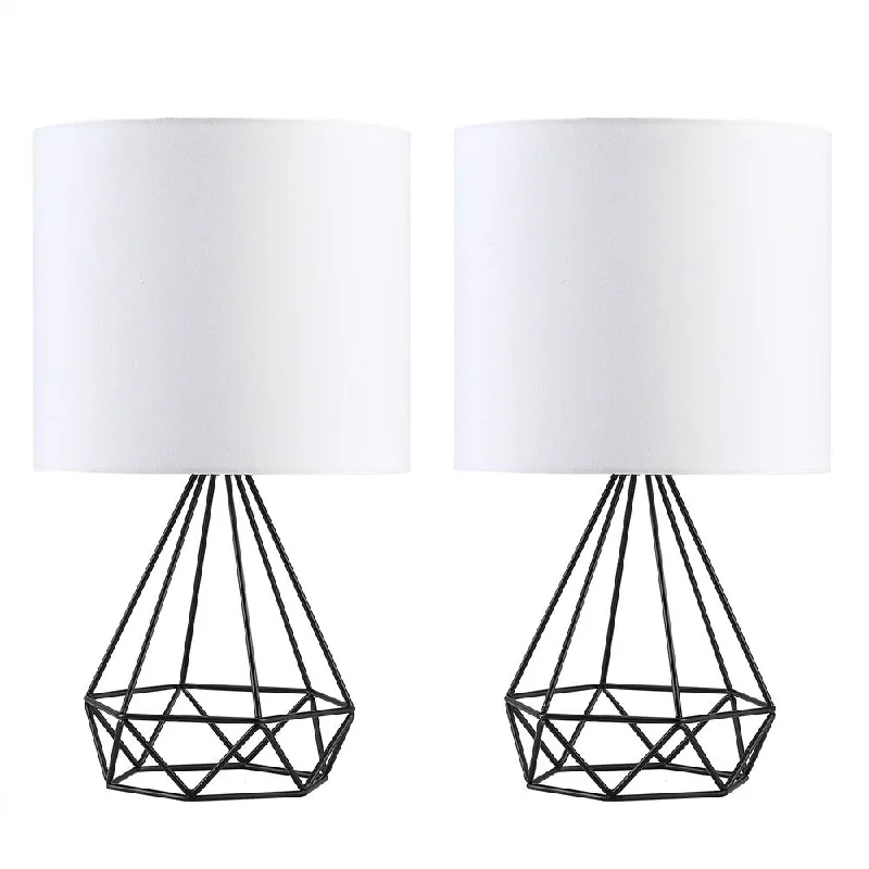 art deco table lamps with geometric shapes for a retro touchart deco table lamps with geometric shapes for a retro touchCO-Z 16-inch Modern Table Lamps with Hollowed Out Base, Set of 2
