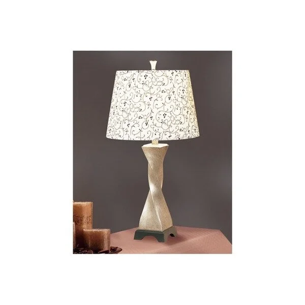 asian inspired table lamps with bamboo accents for a zen atmosphereasian inspired table lamps with bamboo accents for a zen atmosphereContemporary White Metal Finish Table Lamps, Set of 2