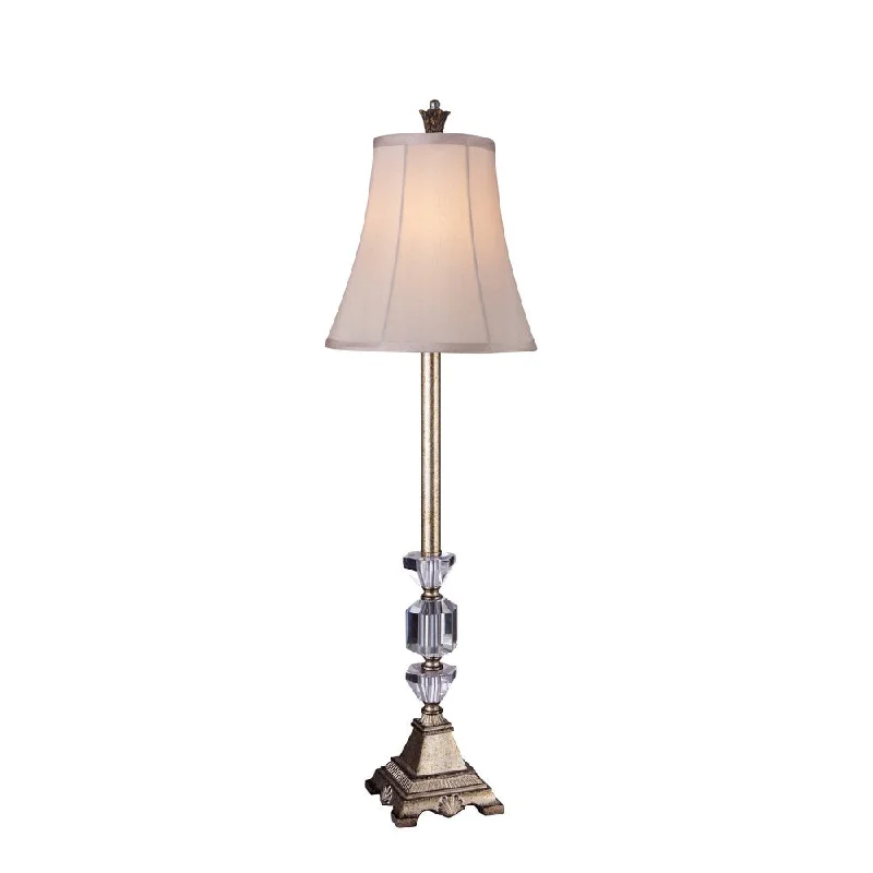 fabric table lamps with a linen shade for a relaxed and breathable lookfabric table lamps with a linen shade for a relaxed and breathable lookFangio Lighting's 31-inch Resin and Crystal Buffet Lamp with Antique Silver Finish