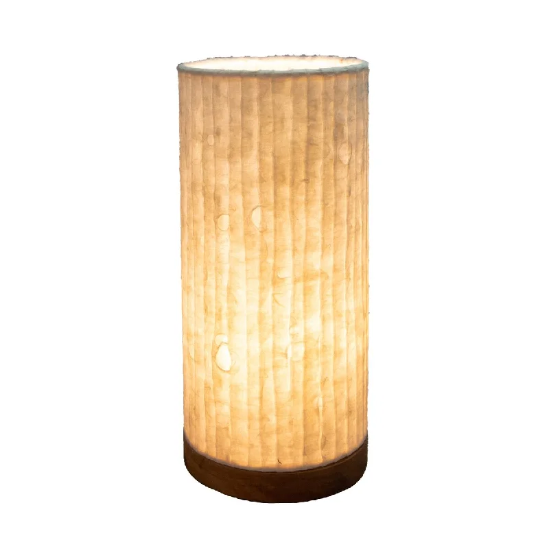 victorian style table lamps with ornate details for traditional homesvictorian style table lamps with ornate details for traditional homesHandmade Paper Cylinder Lines Table Lamp - 6 x 6 x 13