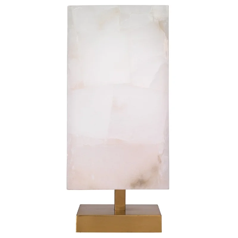 leather table lamps with a distressed texture for a rugged charmleather table lamps with a distressed texture for a rugged charmJamie Young Ghost Axis Alabaster Table Lamp