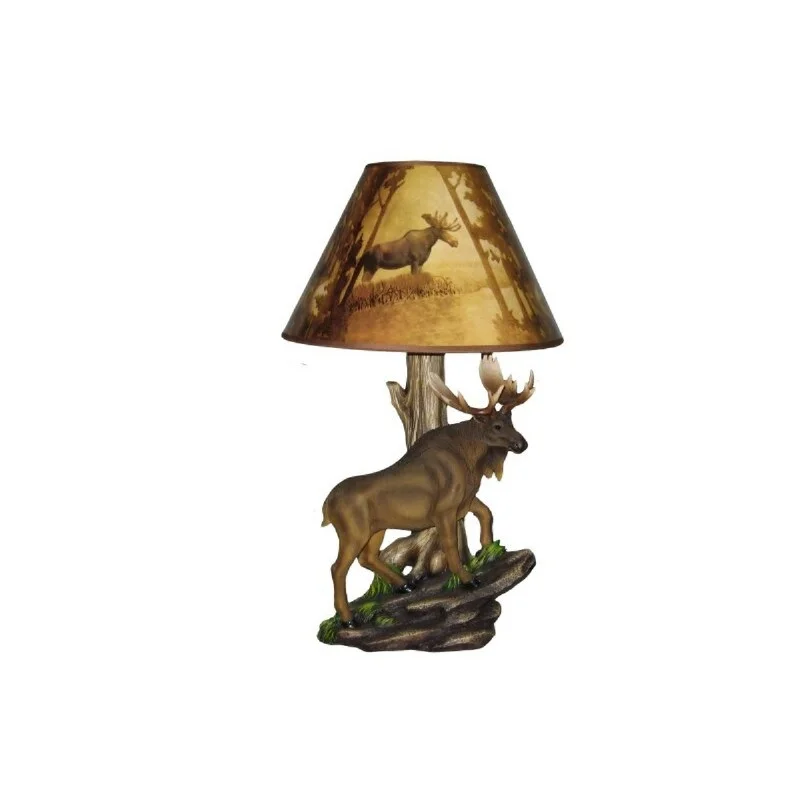 crystal table lamps with dazzling prisms for a glamorous effectcrystal table lamps with dazzling prisms for a glamorous effectLamp (Bull Moose) (20")