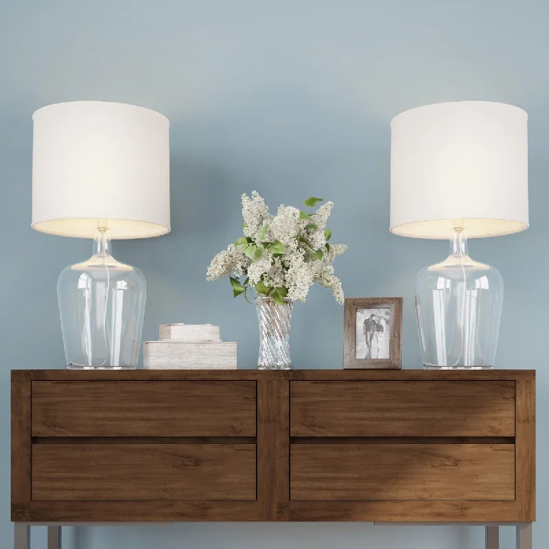 art deco table lamps with geometric shapes for a retro touchart deco table lamps with geometric shapes for a retro touchLavish Home Glass Cloche Table Lamps Set of 2