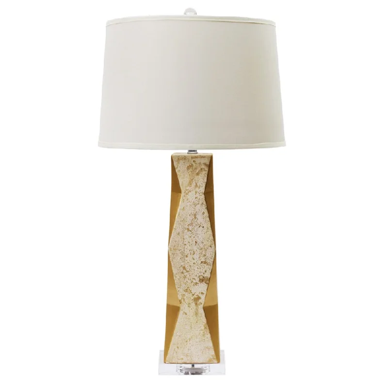 coastal style table lamps with nautical elements for beach housescoastal style table lamps with nautical elements for beach housesMarbled Gold 32.5-inch Ceramic Table Lamp