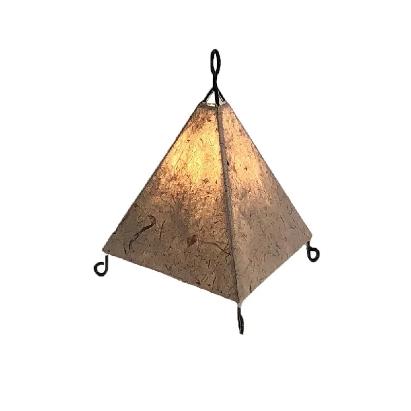 wooden table lamps with natural grain for a warm and organic feelwooden table lamps with natural grain for a warm and organic feelMini Paper Pyramid Banana