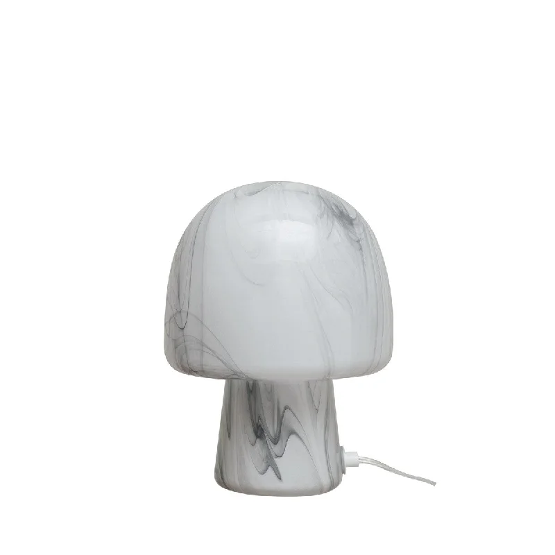 coastal style table lamps with nautical elements for beach housescoastal style table lamps with nautical elements for beach housesMonochrome Mystique Art Glass Lamp