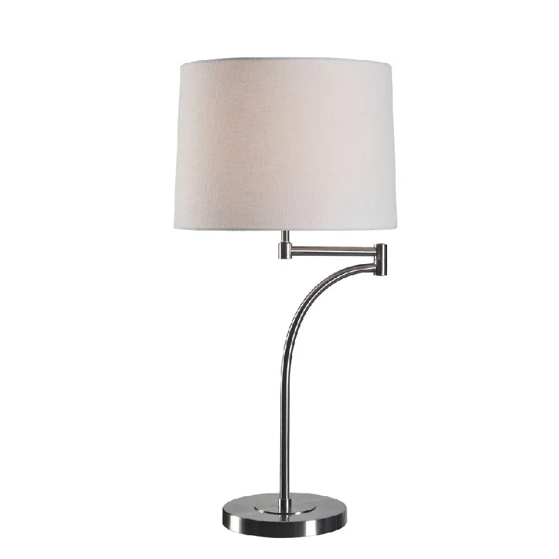 asian inspired table lamps with bamboo accents for a zen atmosphereasian inspired table lamps with bamboo accents for a zen atmosphereSiete 29" Brushed Steel Table Lamp