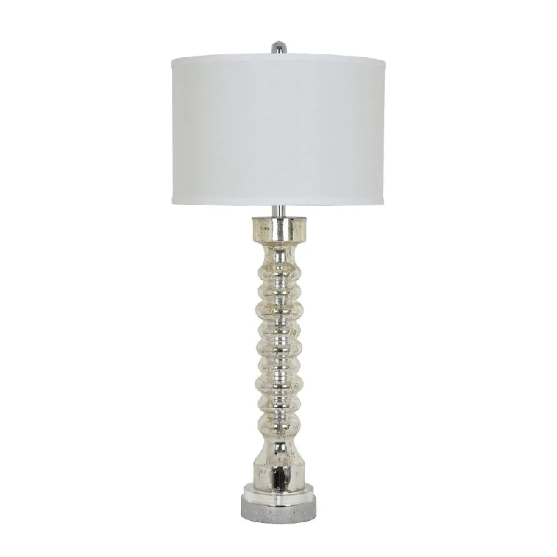 gothic style table lamps with dark finishes for a mysterious lookgothic style table lamps with dark finishes for a mysterious lookSpindle Mercury Glass and Crystal 34-inch Table Lamp - N/A