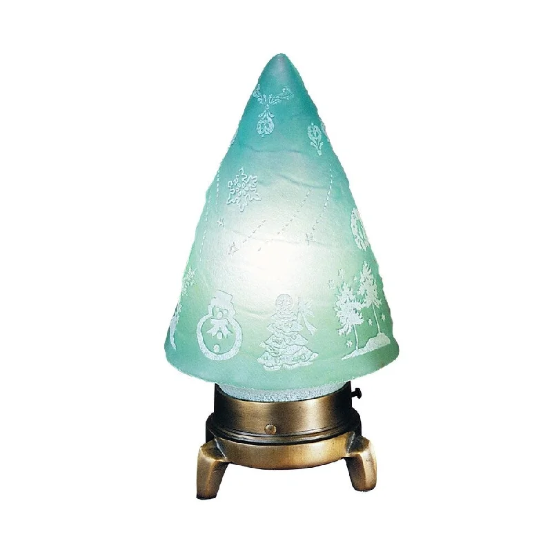 wooden table lamps with natural grain for a warm and organic feelwooden table lamps with natural grain for a warm and organic feelSpringdale 12"H Tree Hand Blown Art Glass Accent Lamp