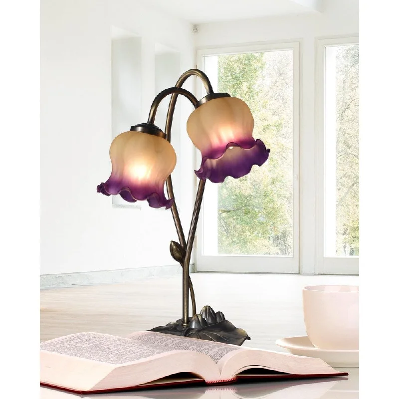 ceramic table lamps with hand painted designs for an artistic touchceramic table lamps with hand painted designs for an artistic touchSpringdale 16"H Princess Tulip Accent Lamp
