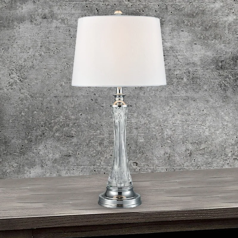 crystal table lamps with dazzling prisms for a glamorous effectcrystal table lamps with dazzling prisms for a glamorous effectSpringdale 27"H Vena 24 Percen Crystal Table Lamp