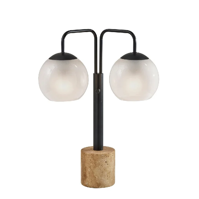marble table lamps with a luxurious veined pattern for high end decormarble table lamps with a luxurious veined pattern for high end decorStockton Table Lamp