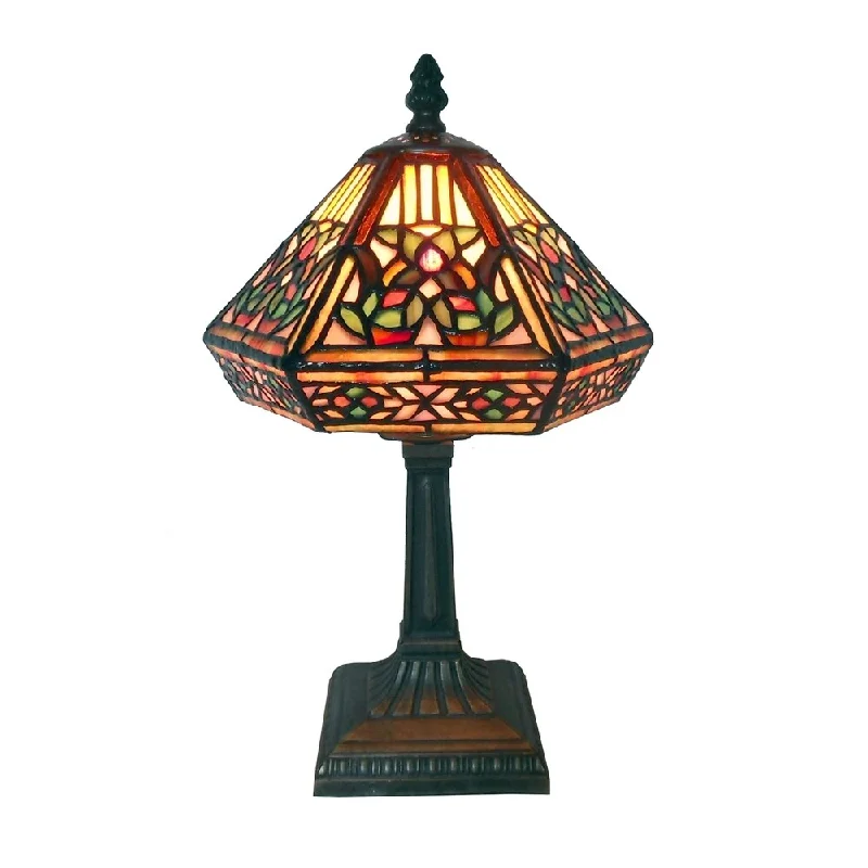 metal table lamps with a matte black finish for a sleek appearancemetal table lamps with a matte black finish for a sleek appearanceTiffany-style Mission Table Lamp
