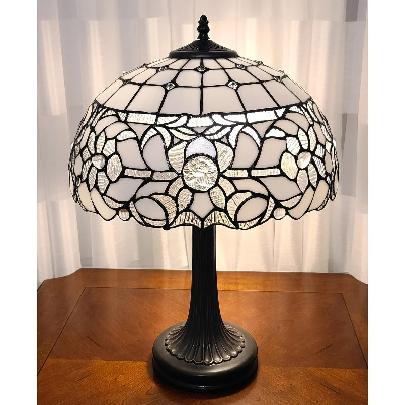 mid century modern table lamps with iconic designs for a stylish studymid century modern table lamps with iconic designs for a stylish studyTiffany Style White Table Lamp 24 Inches Tall AM316TL16B Amora Lighting