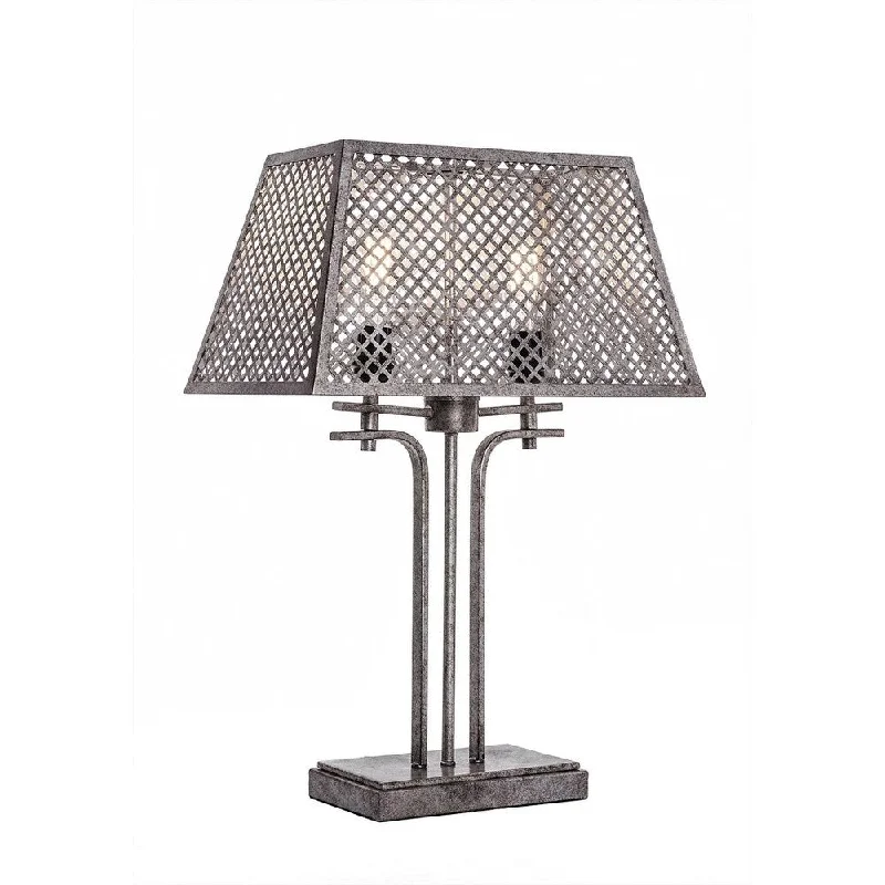 glass table lamps with a frosted surface for soft light diffusionglass table lamps with a frosted surface for soft light diffusionToltec Corbello 2 Light Table Lamp Shown In Aged Silver Finish With 16" Metal Shade