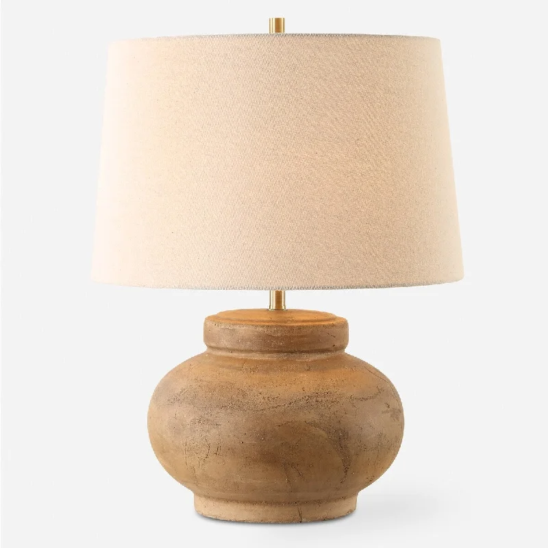 gothic style table lamps with dark finishes for a mysterious lookgothic style table lamps with dark finishes for a mysterious lookUttermost Urbino Aged Terracotta Table Lamp - 22.25'' H X 17.5'' W X 17.5'' D