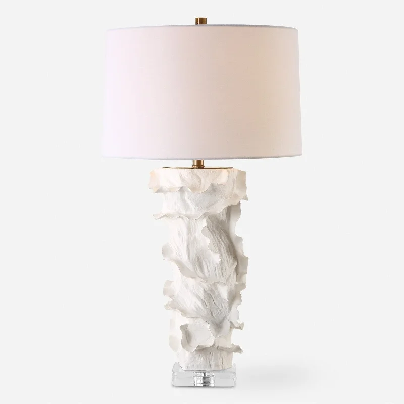 modern minimalist table lamps for contemporary living roomsmodern minimalist table lamps for contemporary living roomsUttermost Wisp White Table Lamp - 32.5'' H X 18'' W X 18'' D
